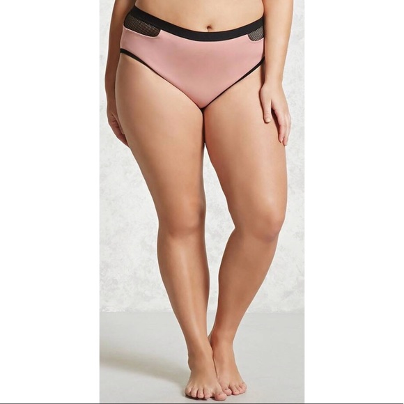Forever 21 Plus Mesh Bikini Bottom - Picture 3 of 7